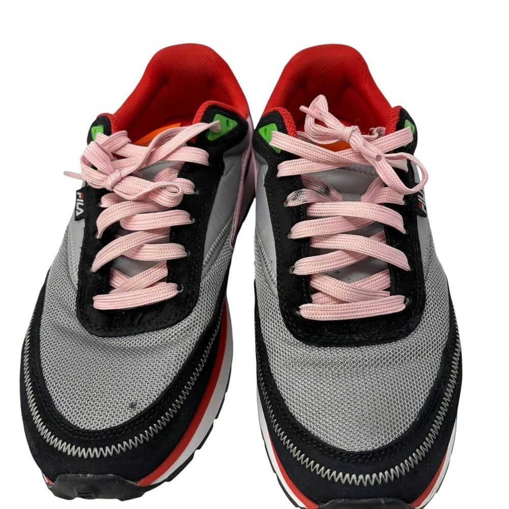 Fila Renno x Dragon Ball Super Goku Black Sneakers Men's 10 Gray Pink w/ Box